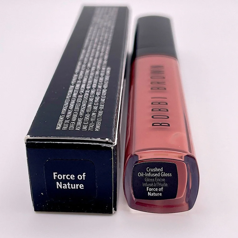 BOBBI BROWN | “Force of Nature” | Crushed Oil-Infused Lip Gloss (Brand New!) 💜 - Picture 2 of 15